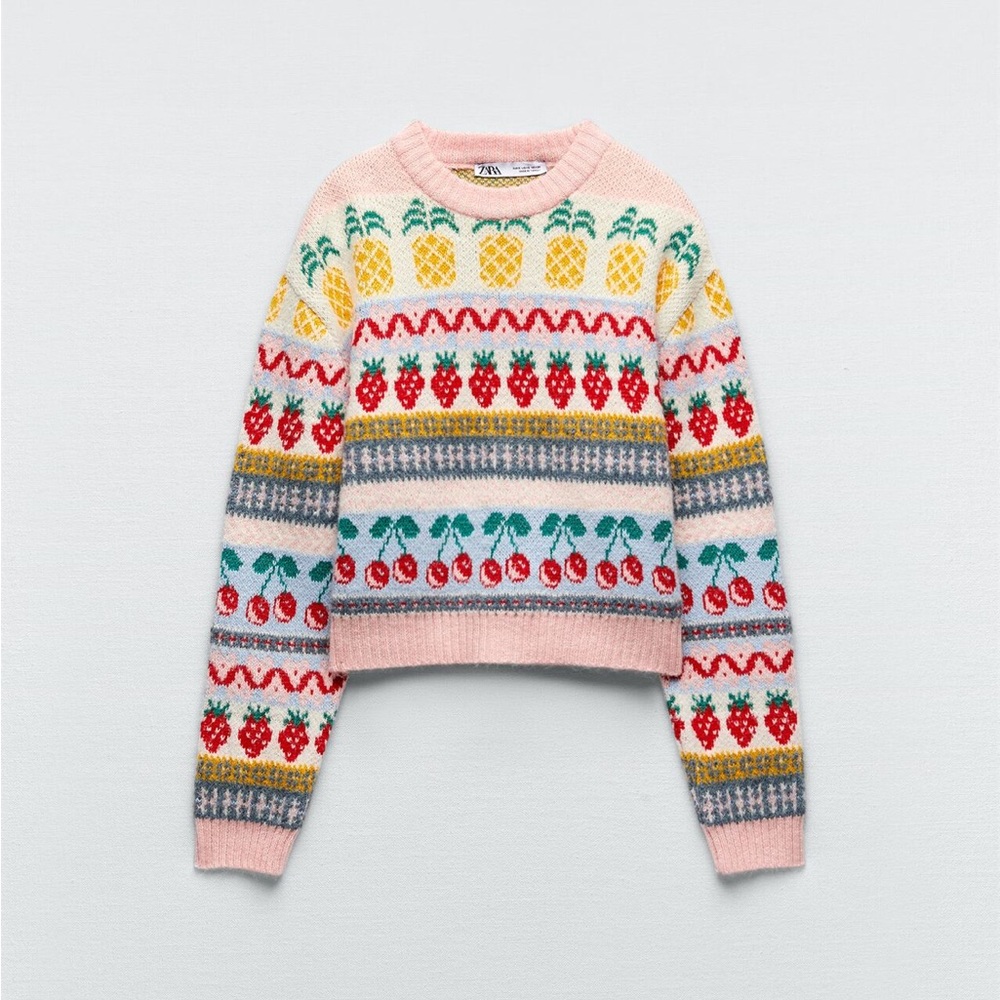 Festive Fruit Zara Sweater
